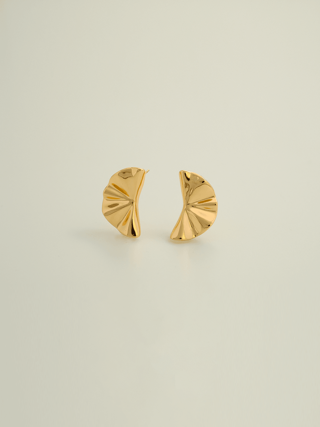 Rose gold irregular geometric earrings, unique style, multiple choices - Lyra