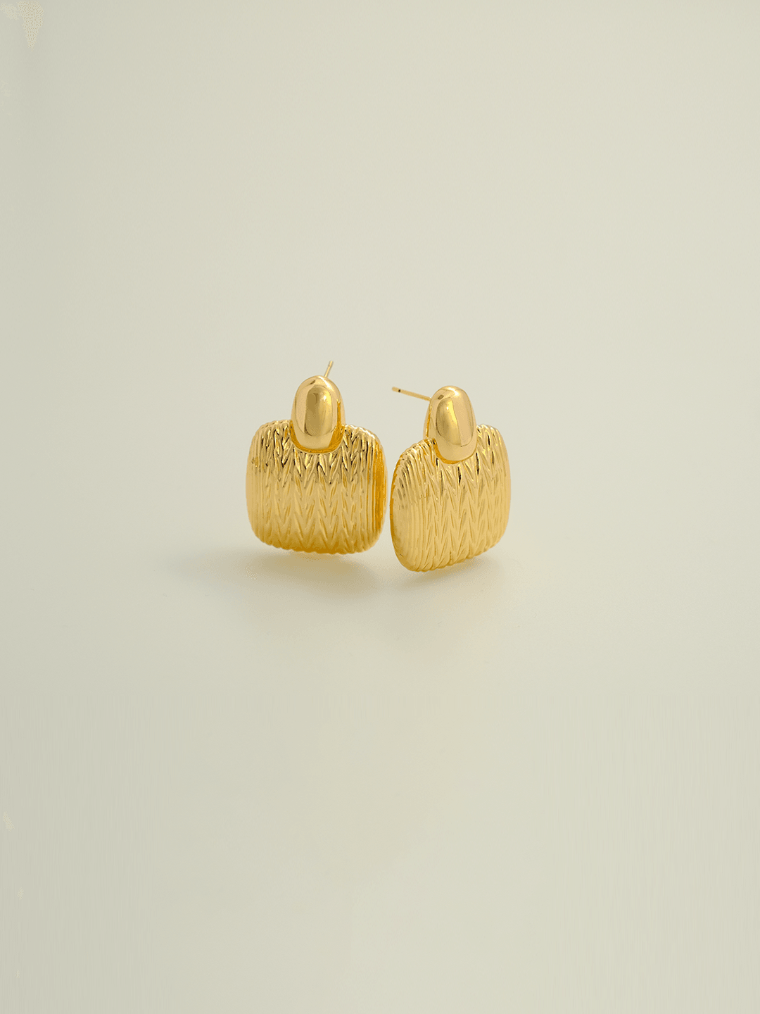 Rose gold irregular geometric earrings, unique style, multiple choices - Lyra