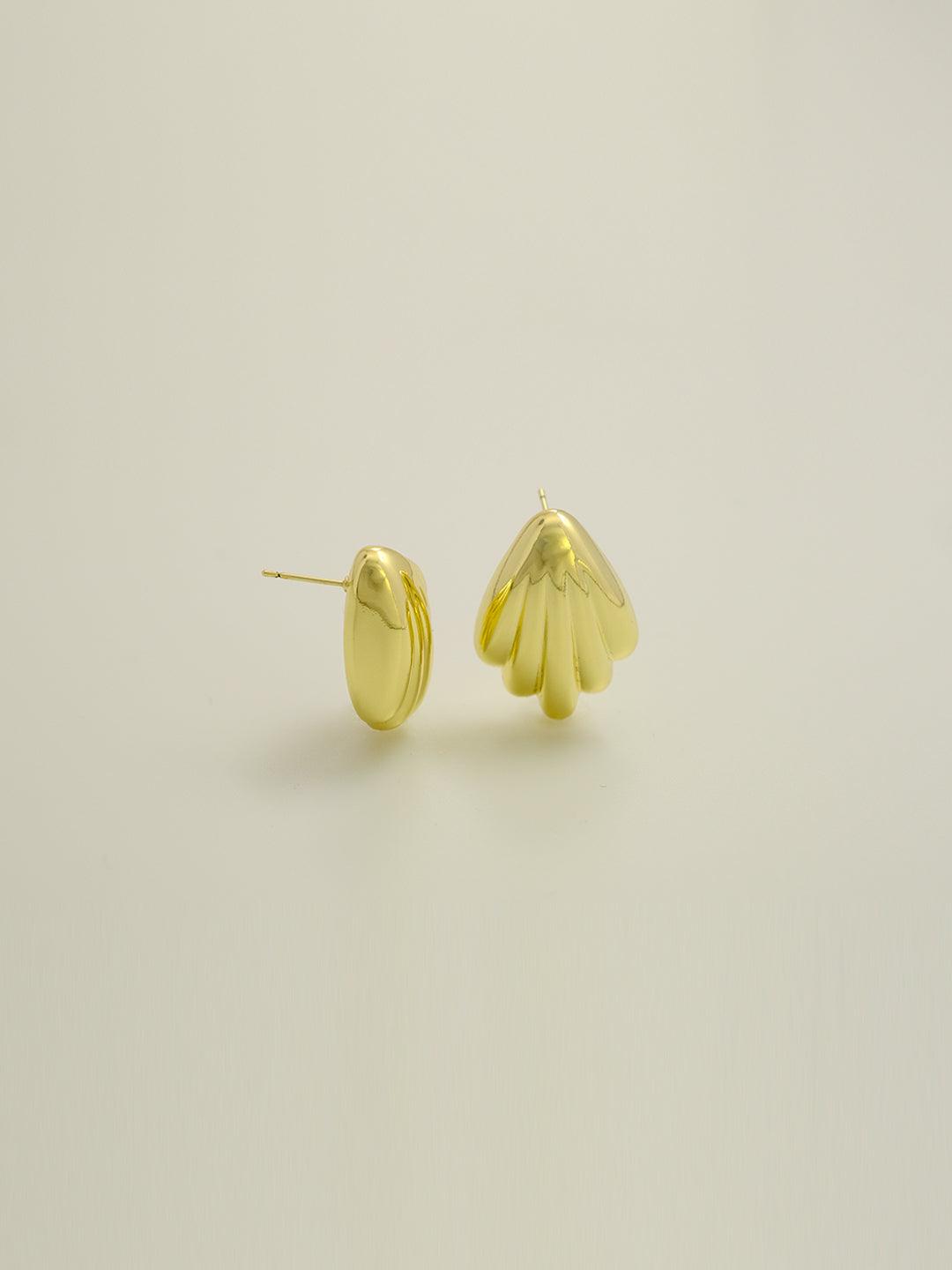 Shell pattern earrings - Lyra
