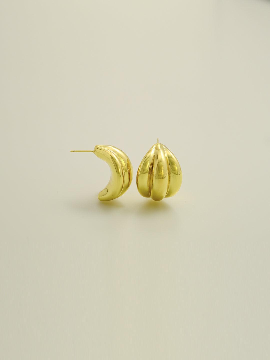 Shell pattern earrings - Lyra