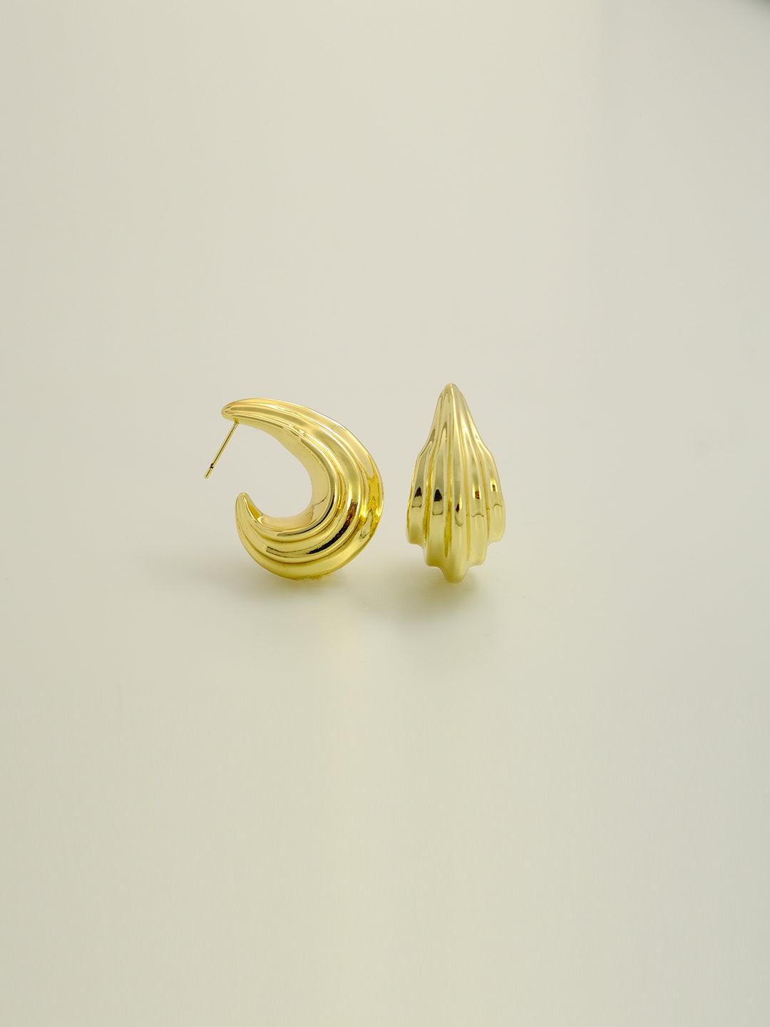 Shell pattern earrings - Lyra