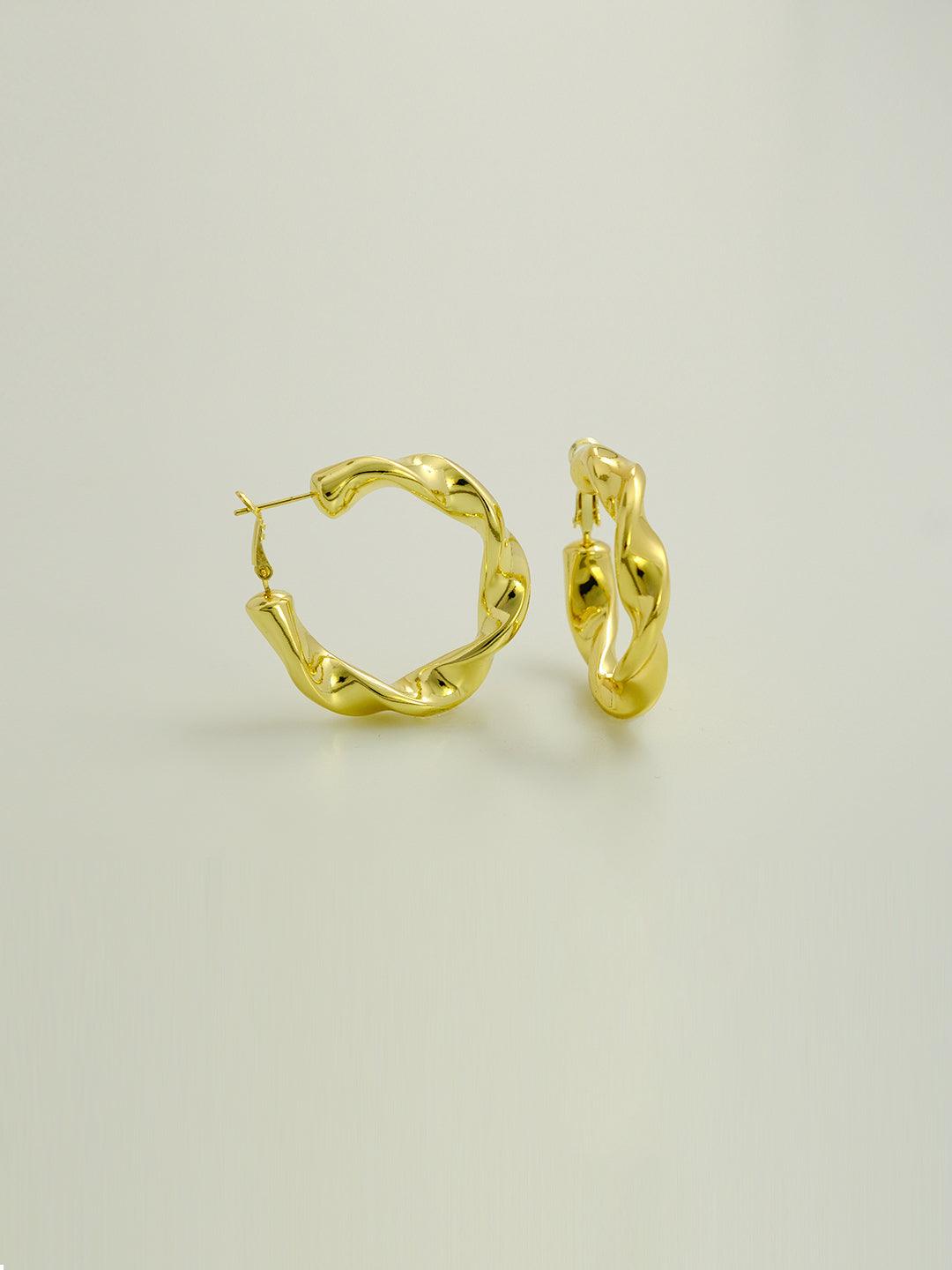 12 pairs of large arc-shaped earrings - Lyra