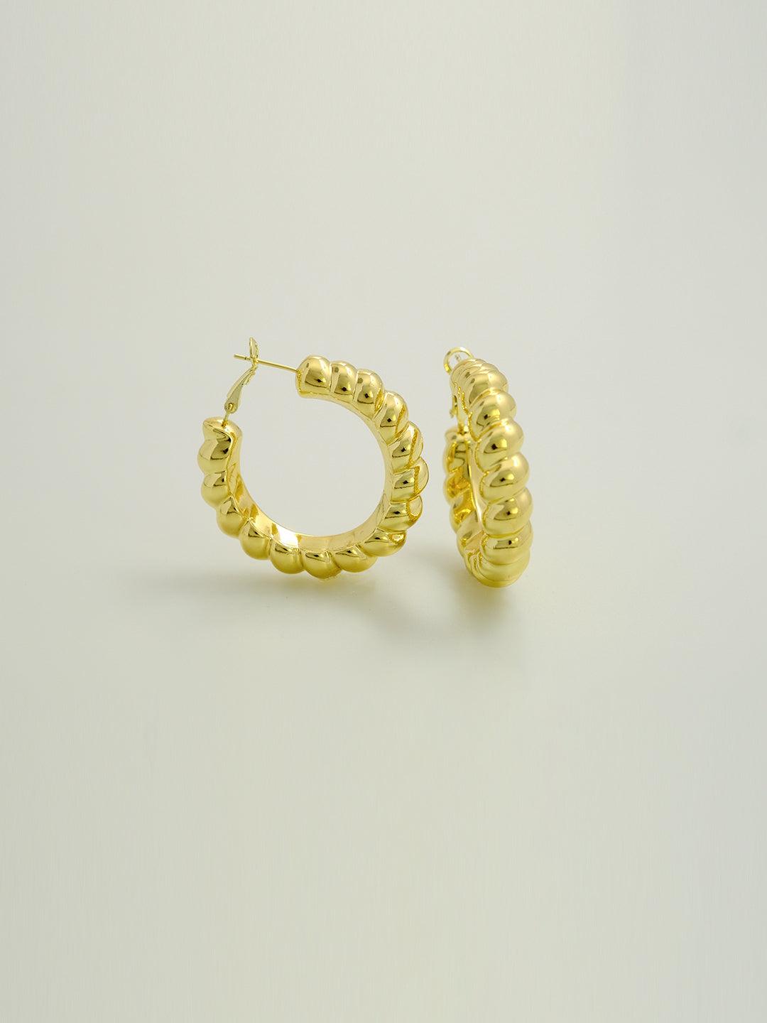 12 pairs of large arc-shaped earrings - Lyra