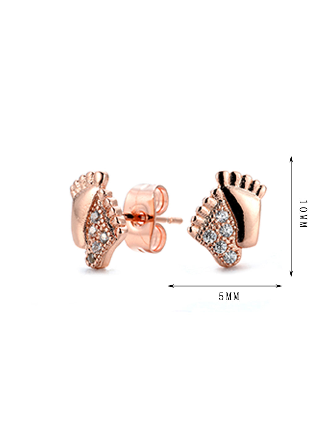 Unique Shape Zirconia Sparkling Earrings - Lyra