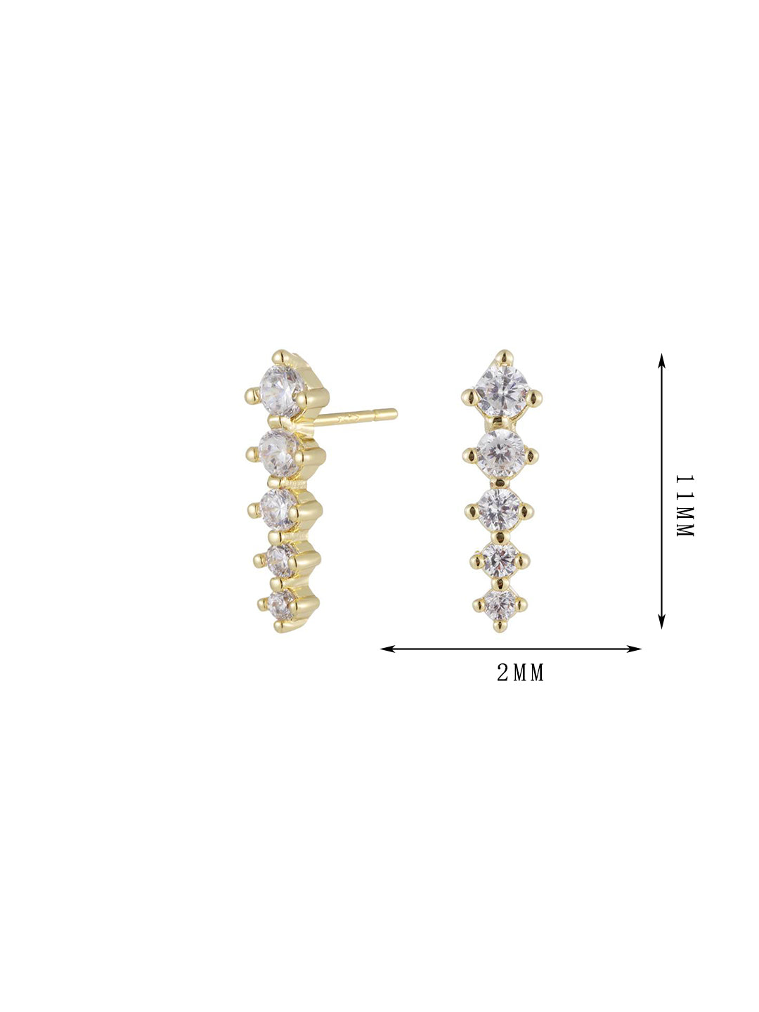 Snowflake hoop, long earrings, inlaid with zircon, fashionable and shining set - Lyra