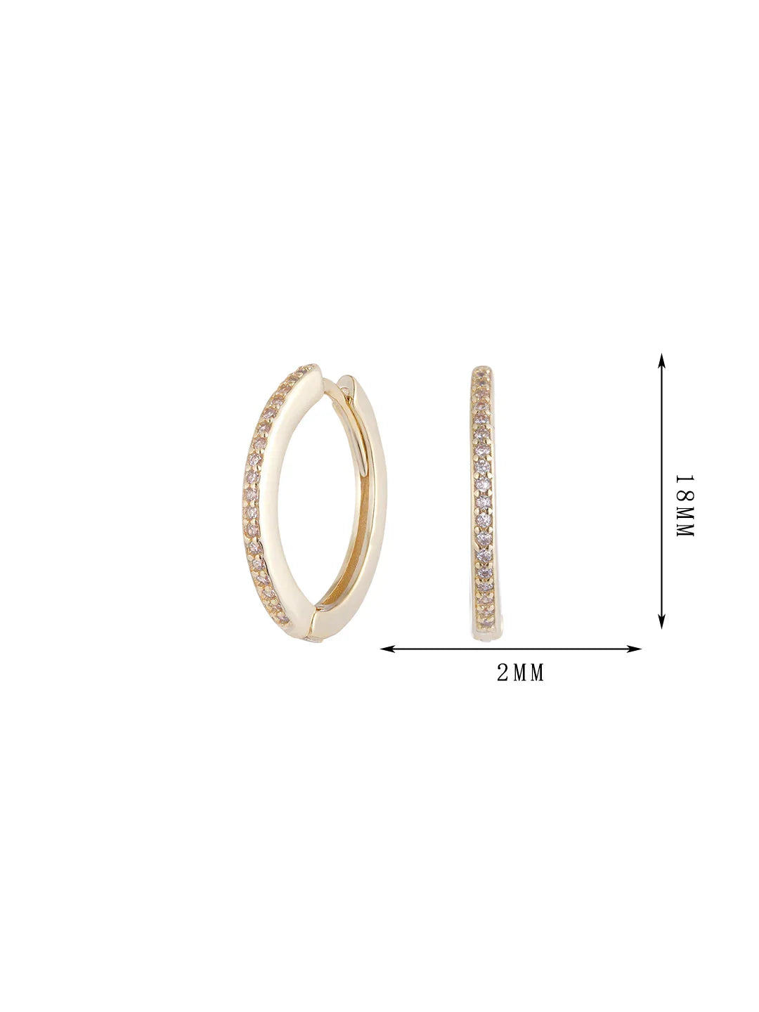 Earring jewelry zircon inlaid ring set 9 - Lyra