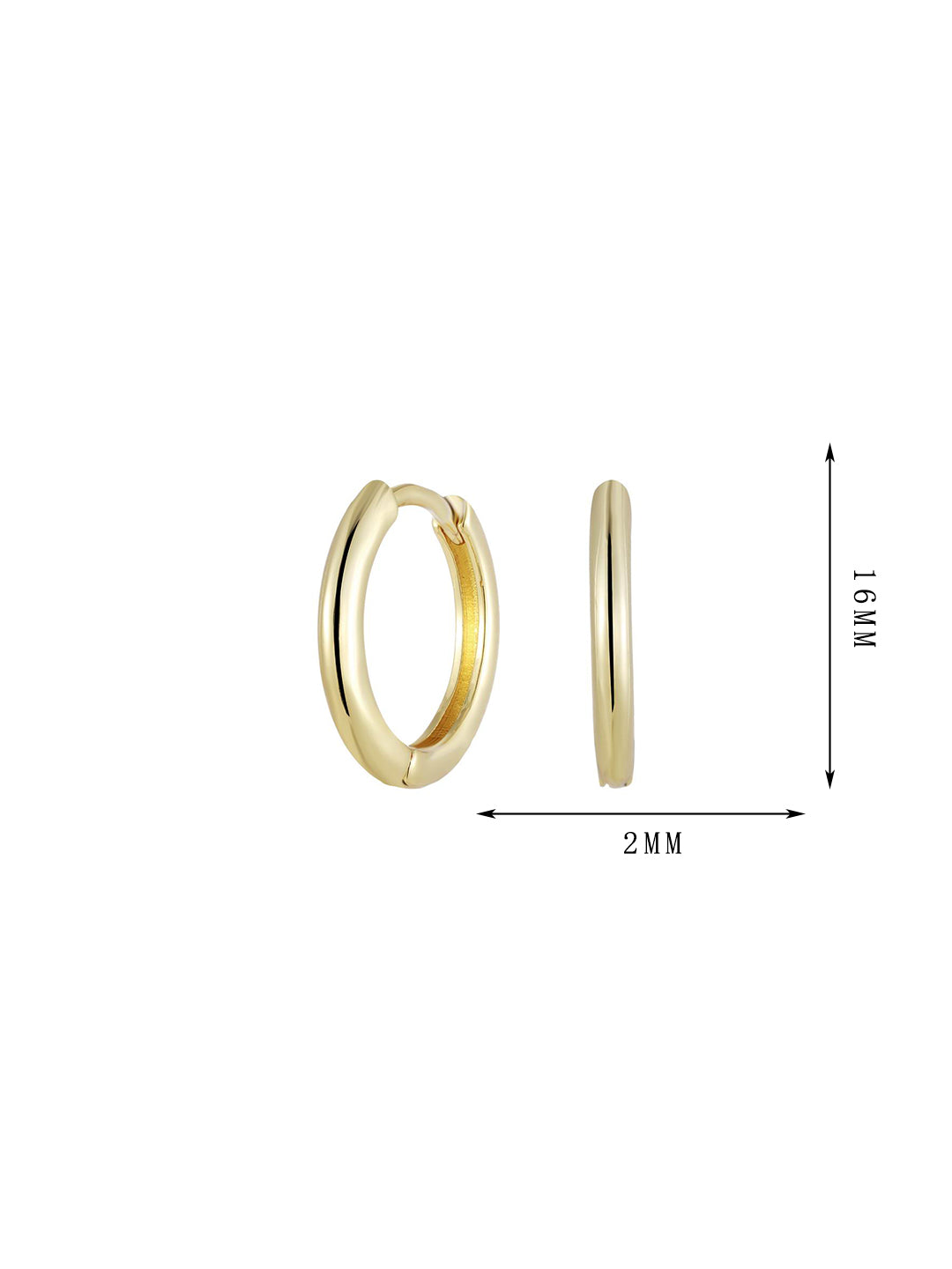 Round polished surface, inlaid with zircon earrings, fashionable and shining set 11 - Lyra