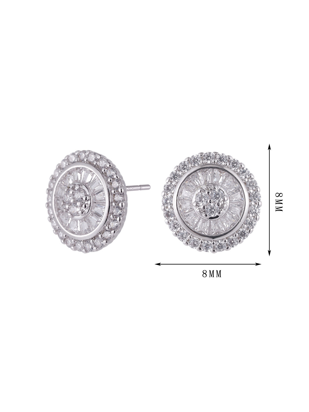 Three sizes of round shield-shaped earrings, a niche and unique style - Lyra