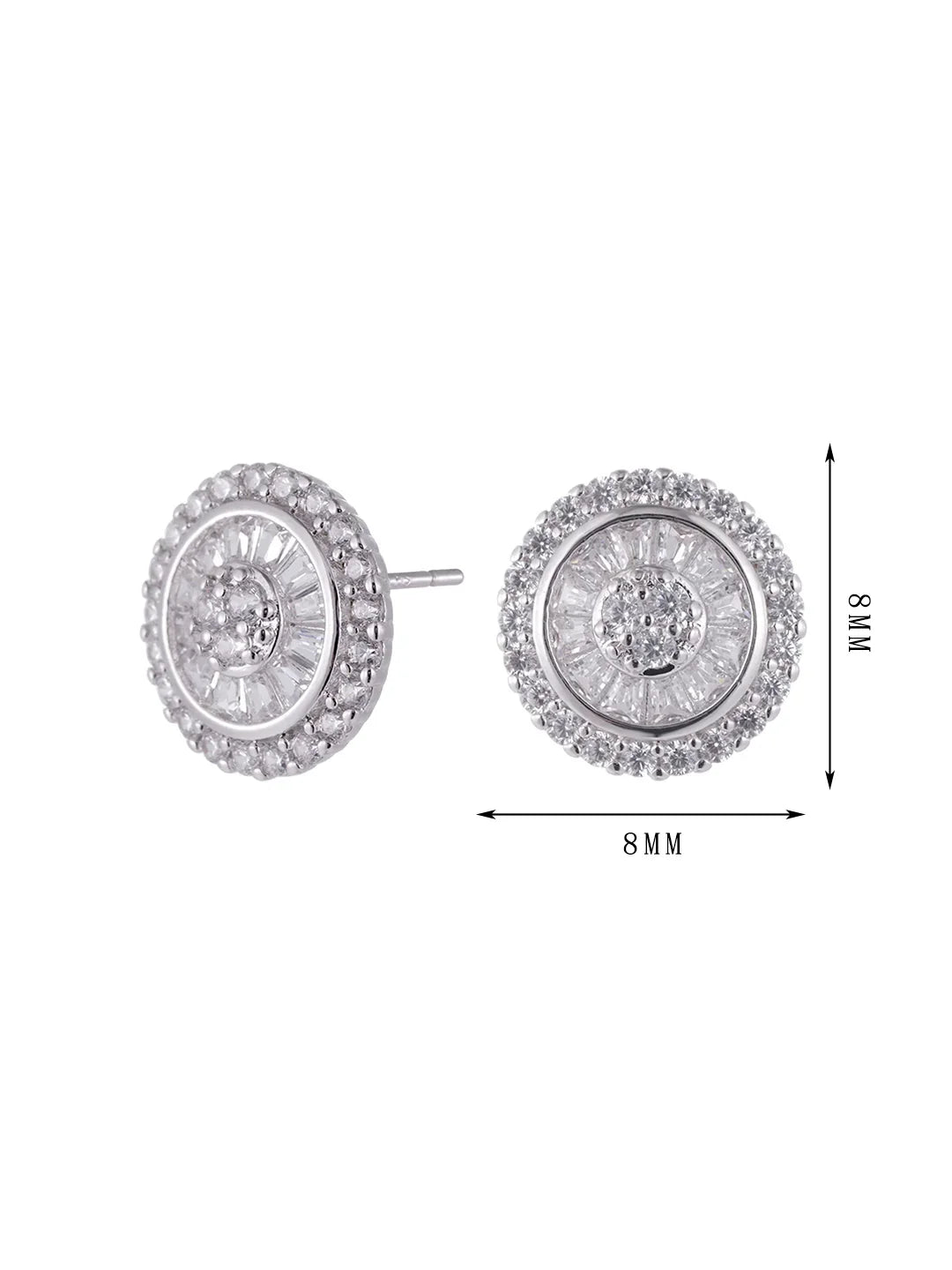 Three sizes of round shield-shaped earrings, a niche and unique style - Lyra