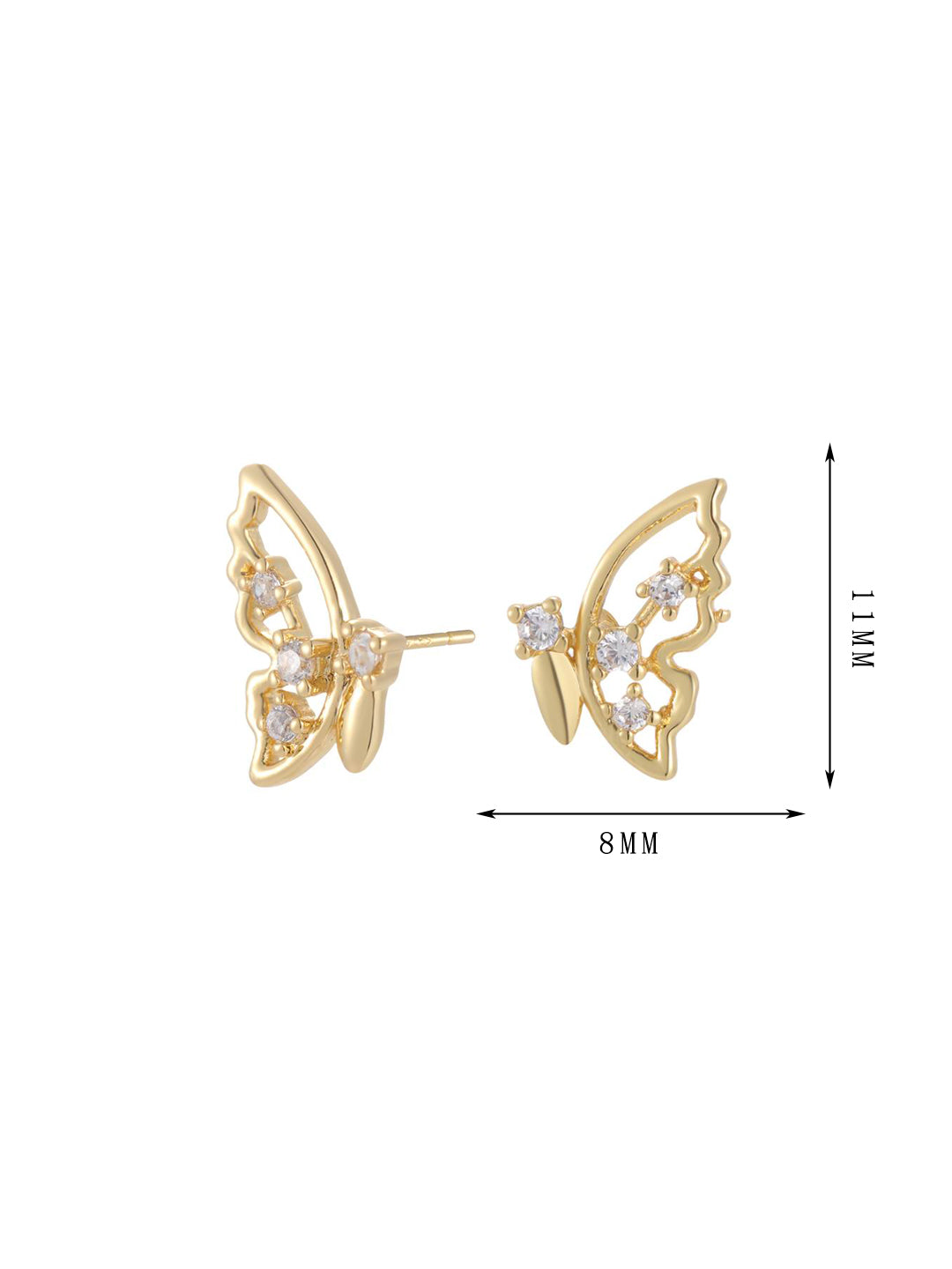 Butterfly earrings, exquisite style suitable for women - Lyra