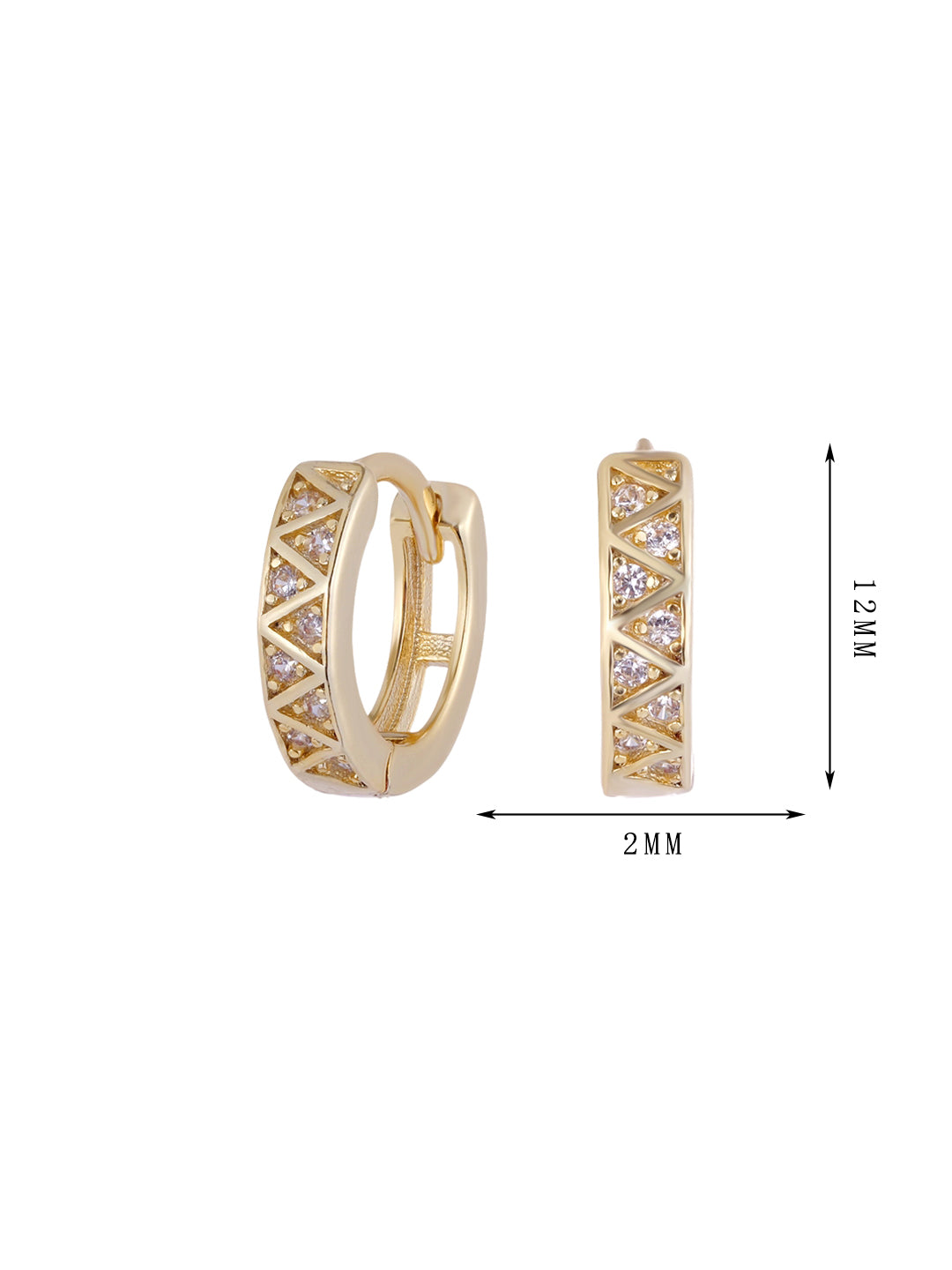 Earring jewelry zircon inlaid ring, fashionable and versatile, shining light set 9 - Lyra