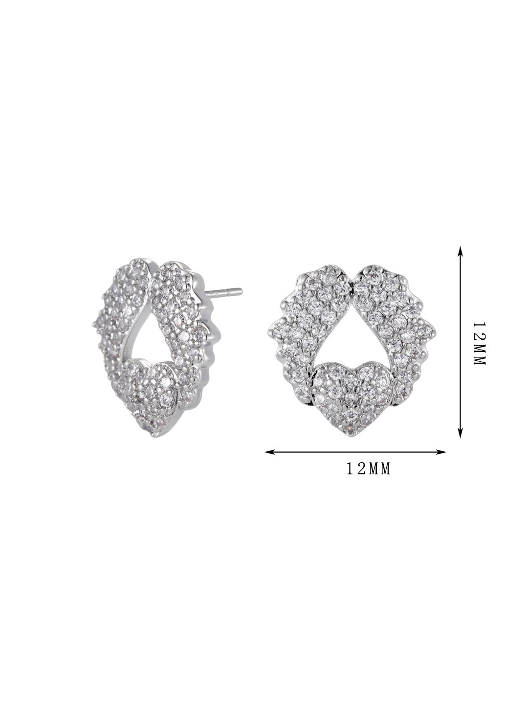 Love knot earrings, infinity symbol earrings, unique meaning, suitable as gifts - Lyra