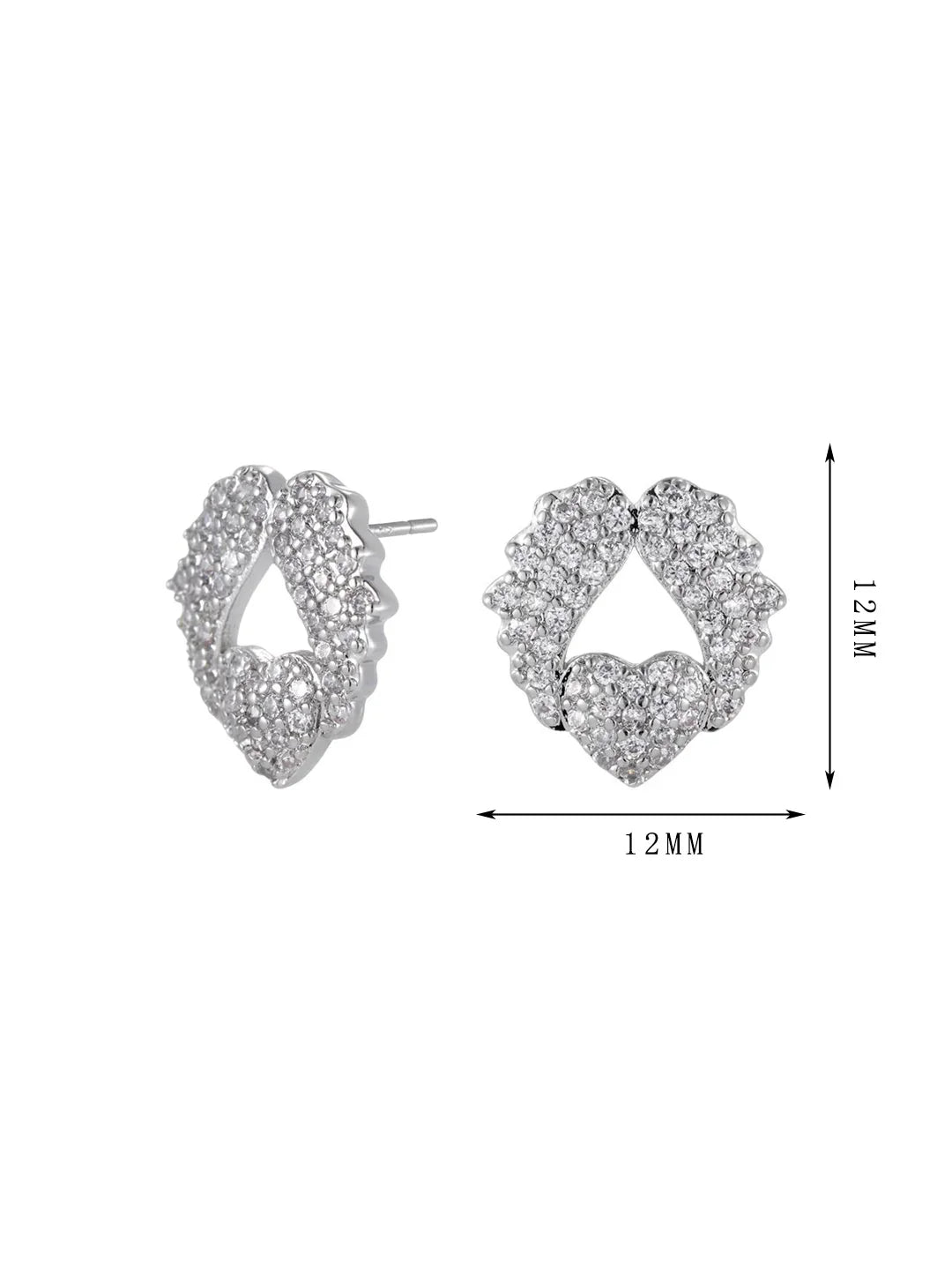 Love knot earrings, infinity symbol earrings, unique meaning, suitable as gifts - Lyra