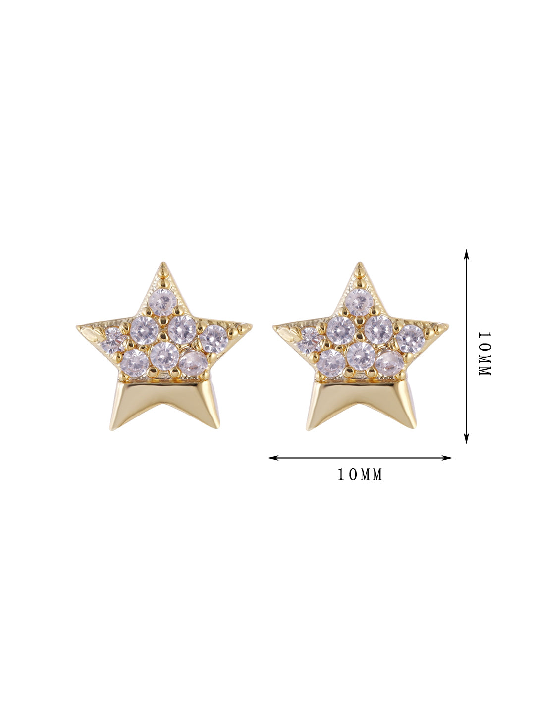 Starfish, five-pointed star style earrings, exquisite niche style - Lyra