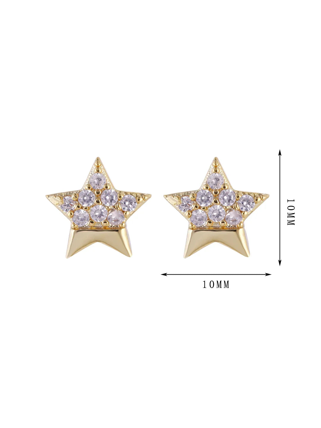 Starfish, five-pointed star style earrings, exquisite niche style - Lyra