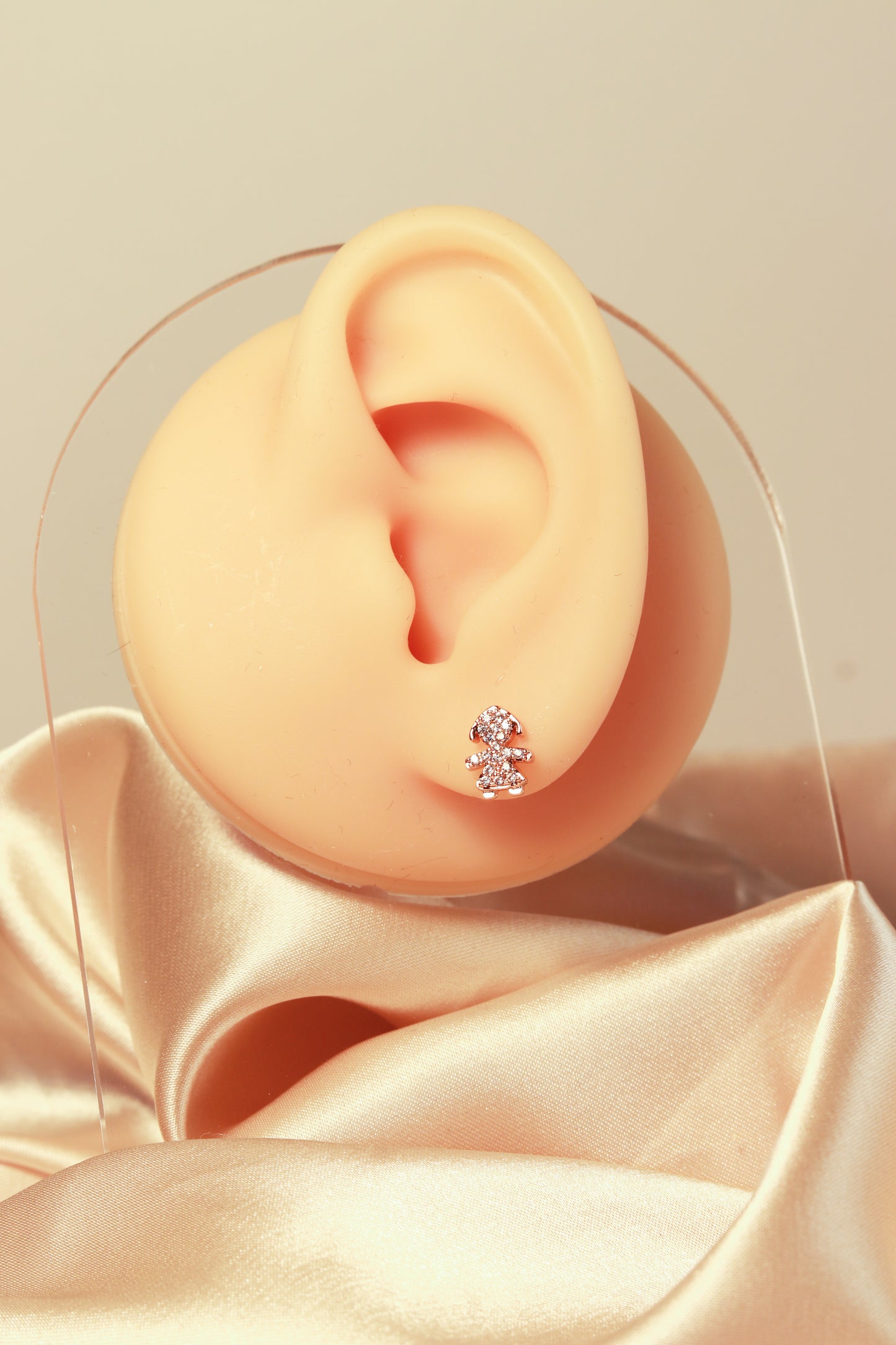 Unique Shape Zirconia Sparkling Earrings - Lyra