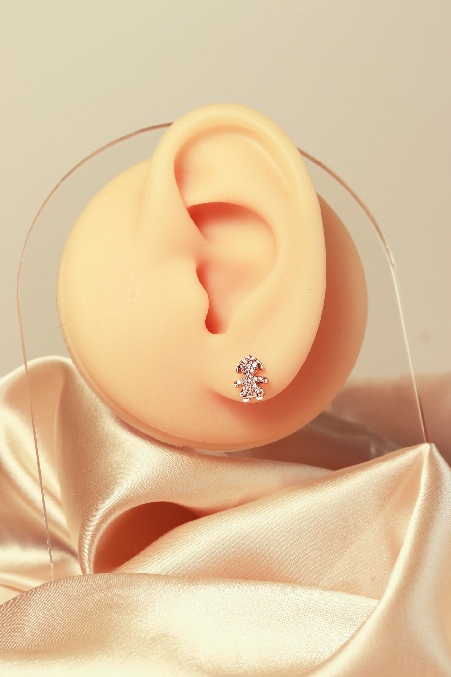 Unique Shape Zirconia Sparkling Earrings - Lyra
