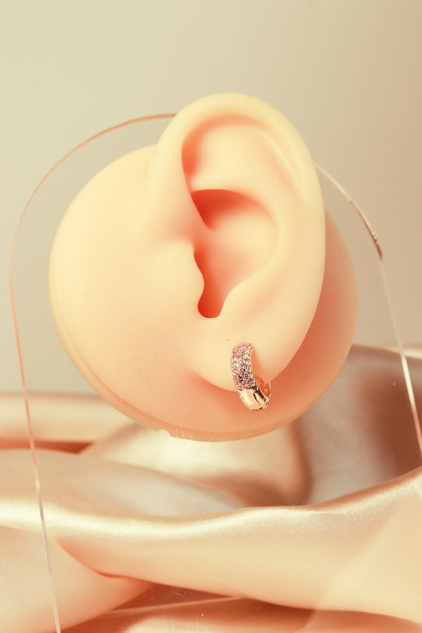 Multi-row inlaid zircon earrings, versatile and fashionable earrings,set13 - Lyra