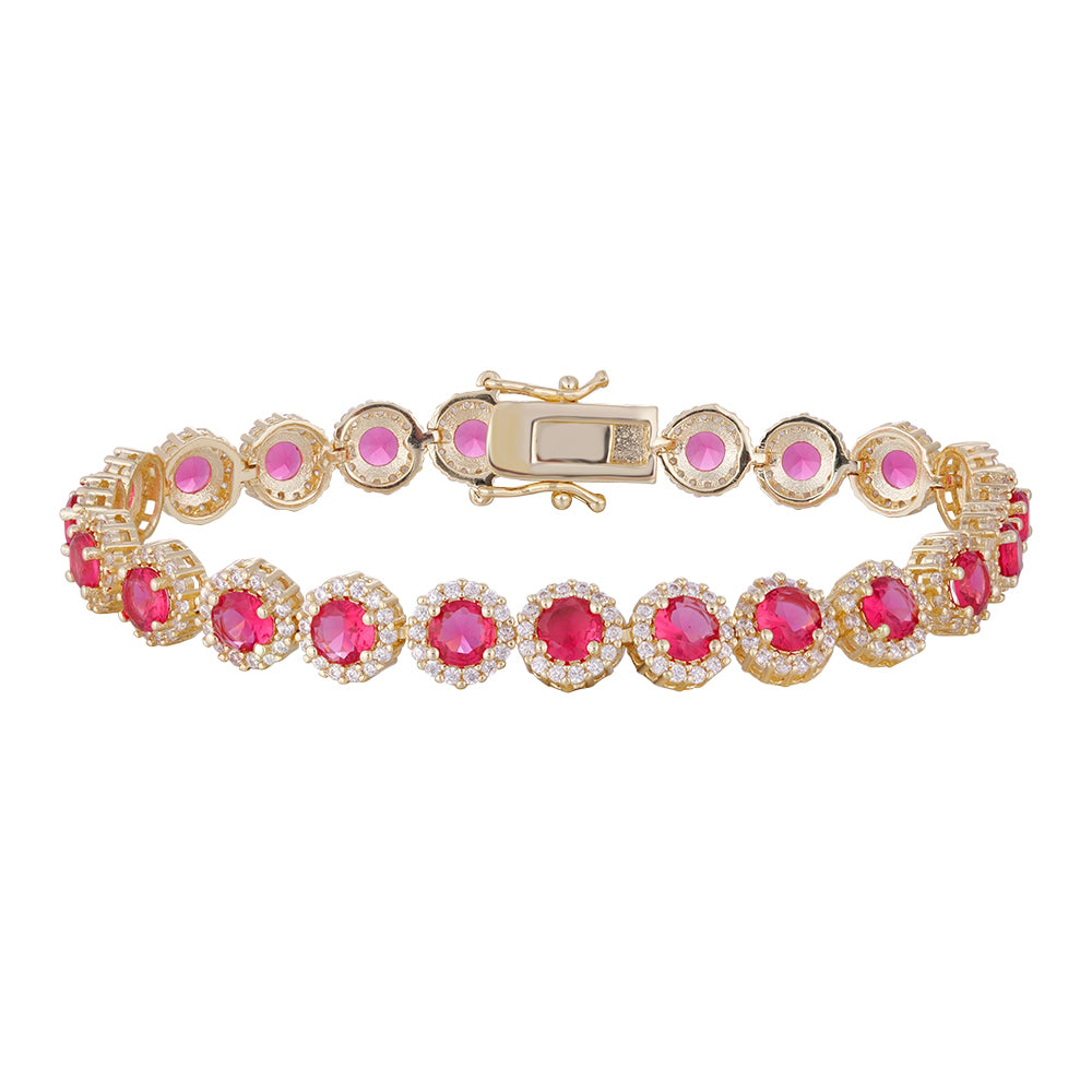 Wholesale 18K gold zircon bracelet, original design, versatile style, women's gift - Lyra