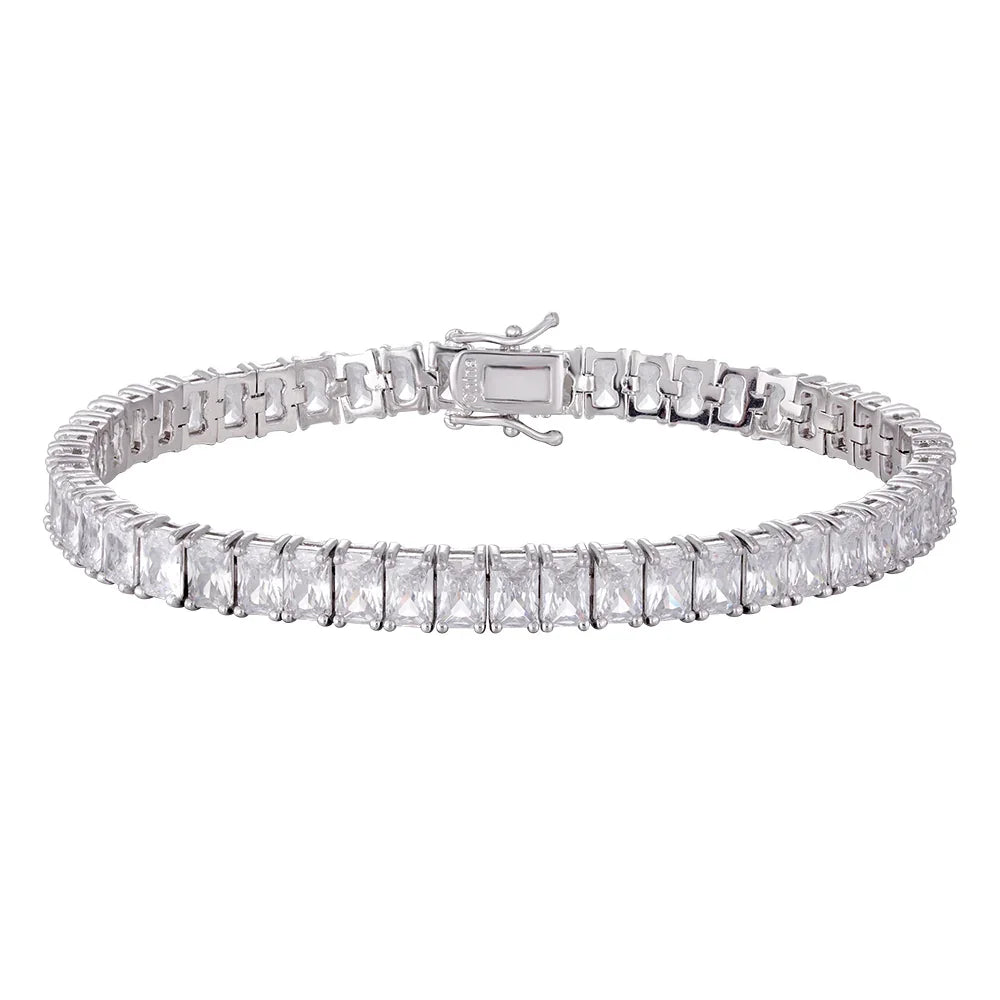 Wholesale copper plated 14k gold three-layer bracelet, zircon bracelet, women's gift - Lyra