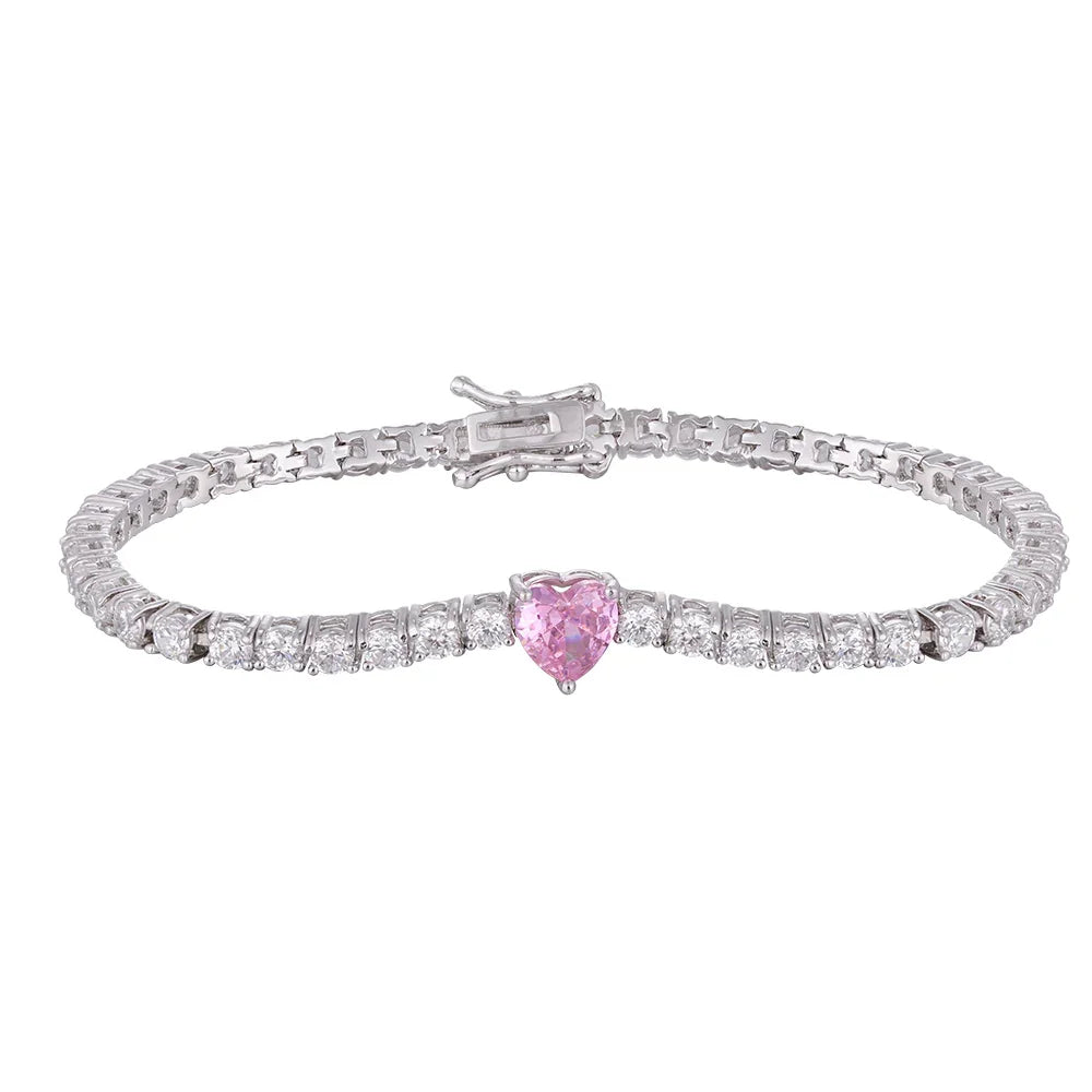Wholesale 18k zircon bracelet, handmade micro-inlaid, three styles with zircon, big brand replacement, not easy to fade, women's gift - Lyra