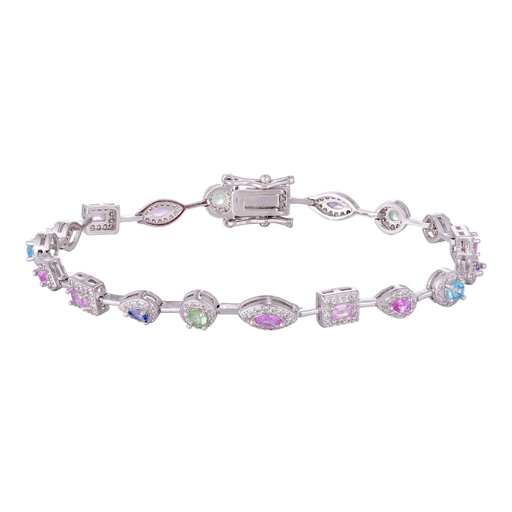 Wholesale bracelet 18k gold micro-inlaid natural zircon, Van Cl*** & Ar***s same style, exclusive design, holiday gift - Lyra