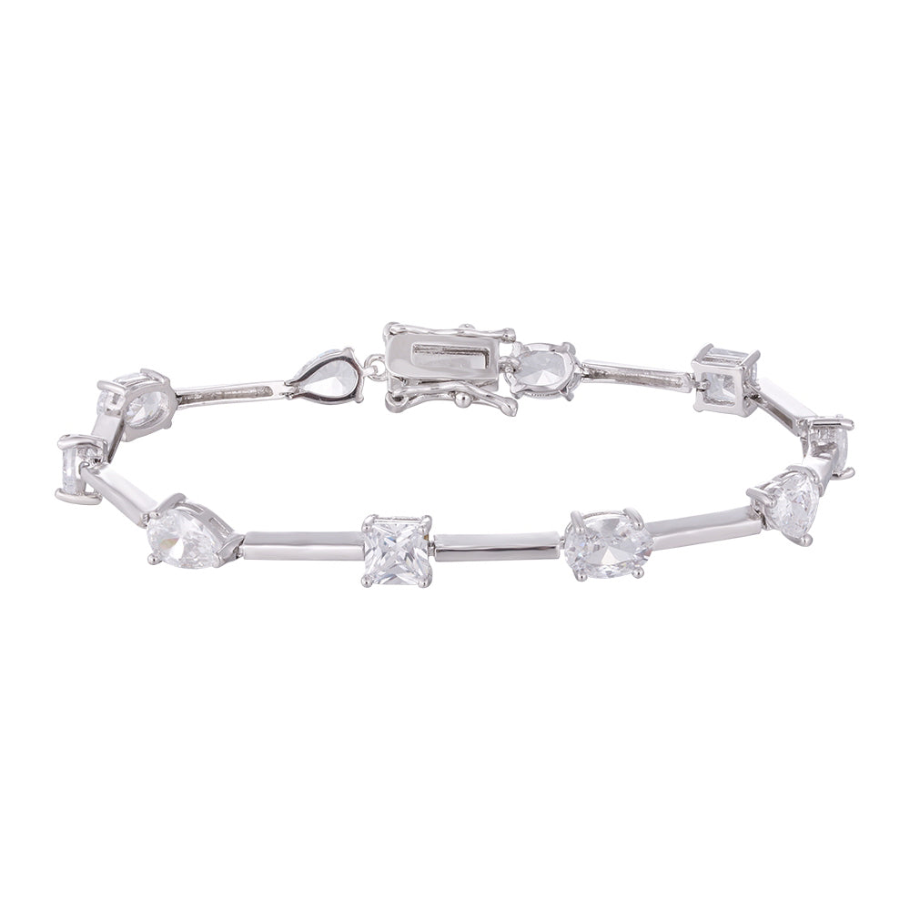 Wholesale low price zircon bracelet, color matching, buckle convenient to wear waterproof and sweat-proof, women's gift - Lyra