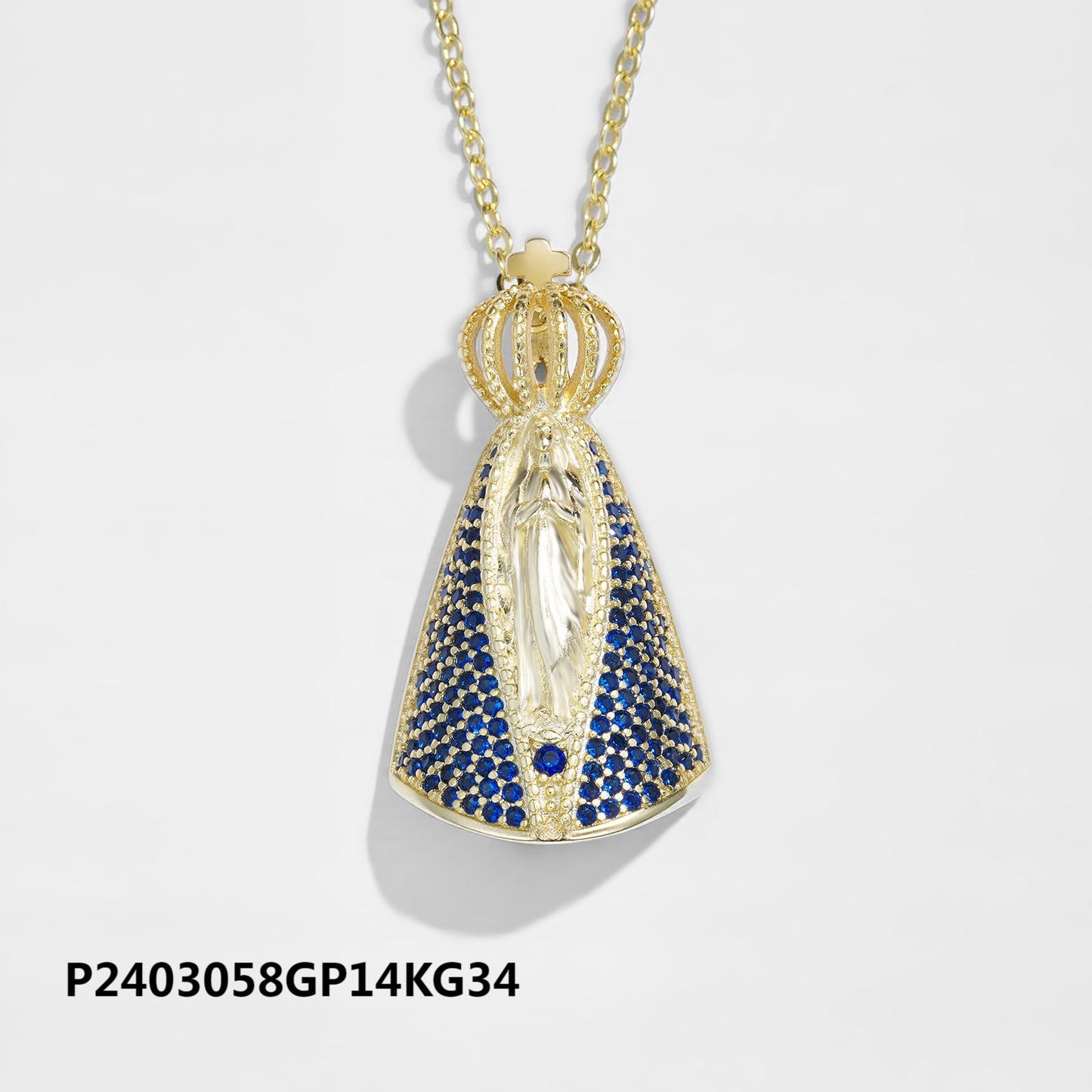 Wholesale copper plated 14k gold zircon necklace, environmentally friendly material, non-fading and waterproof, original design