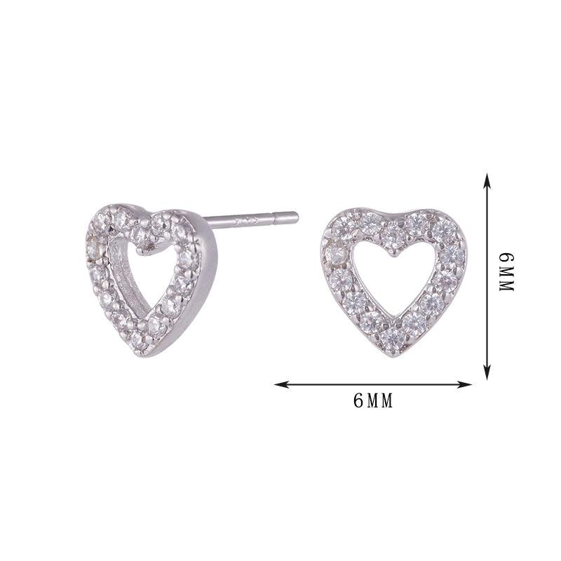 Heart earrings - Lyra
