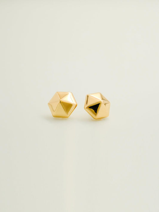 Set of 6 earrings wholesale, geometric designs - Lyra