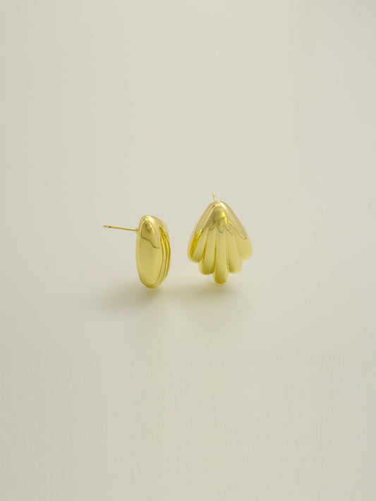 Shell pattern earrings - Lyra