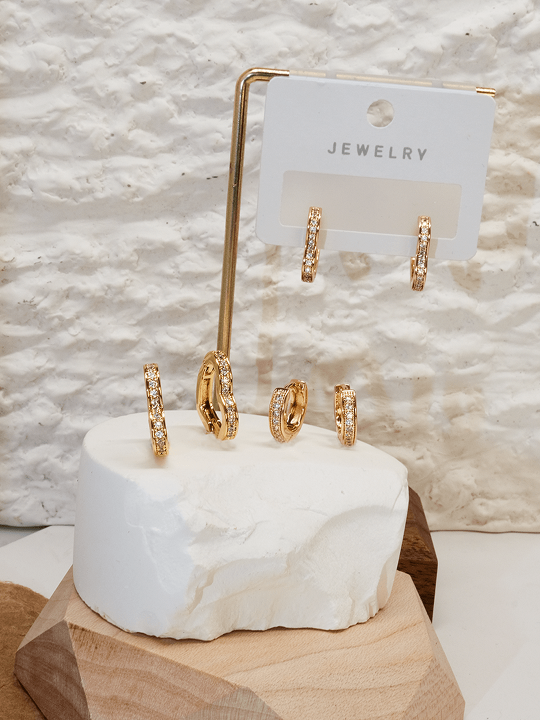 The third set of hoop fashion earrings wholesale - Lyra