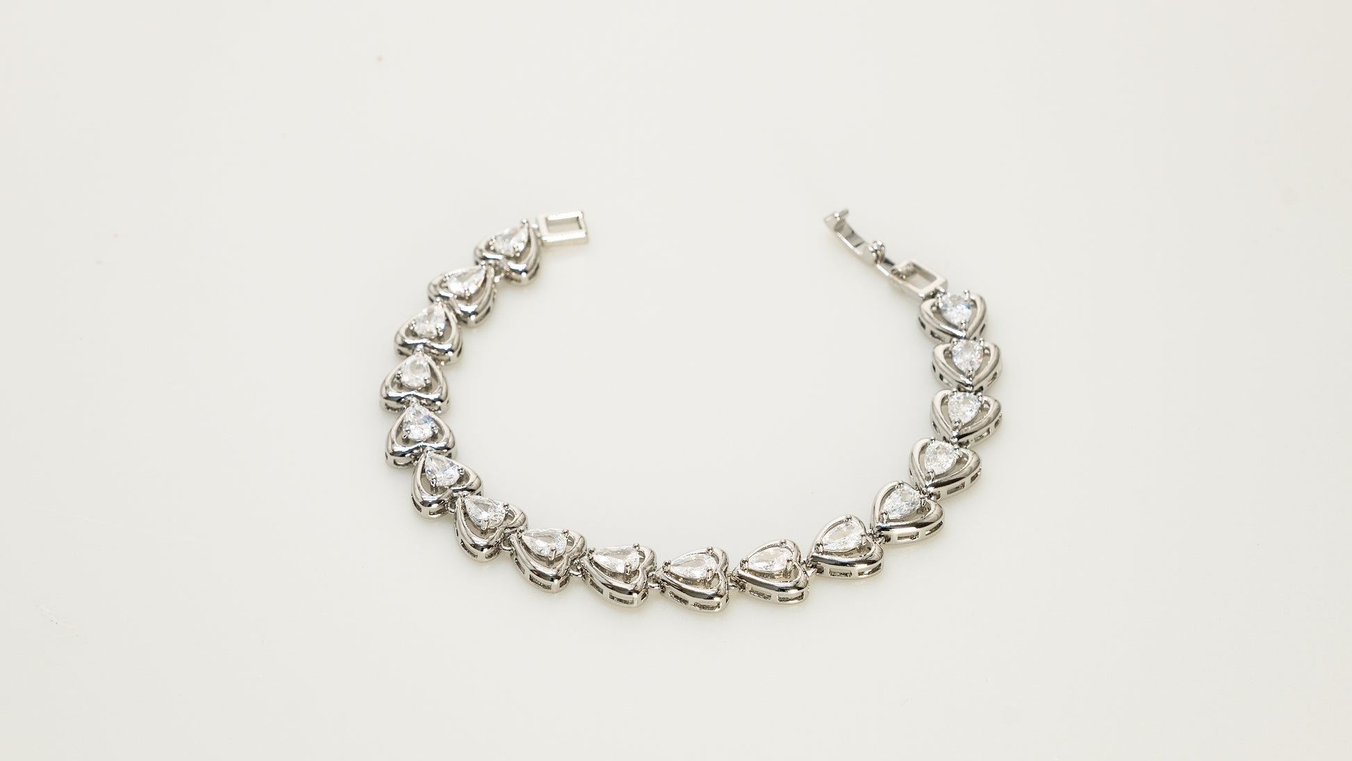 Copper plated 14k gold bracelet wholesale, unique design inlaid with irregular zircon, a must-have for fashionable gifts - Lyra