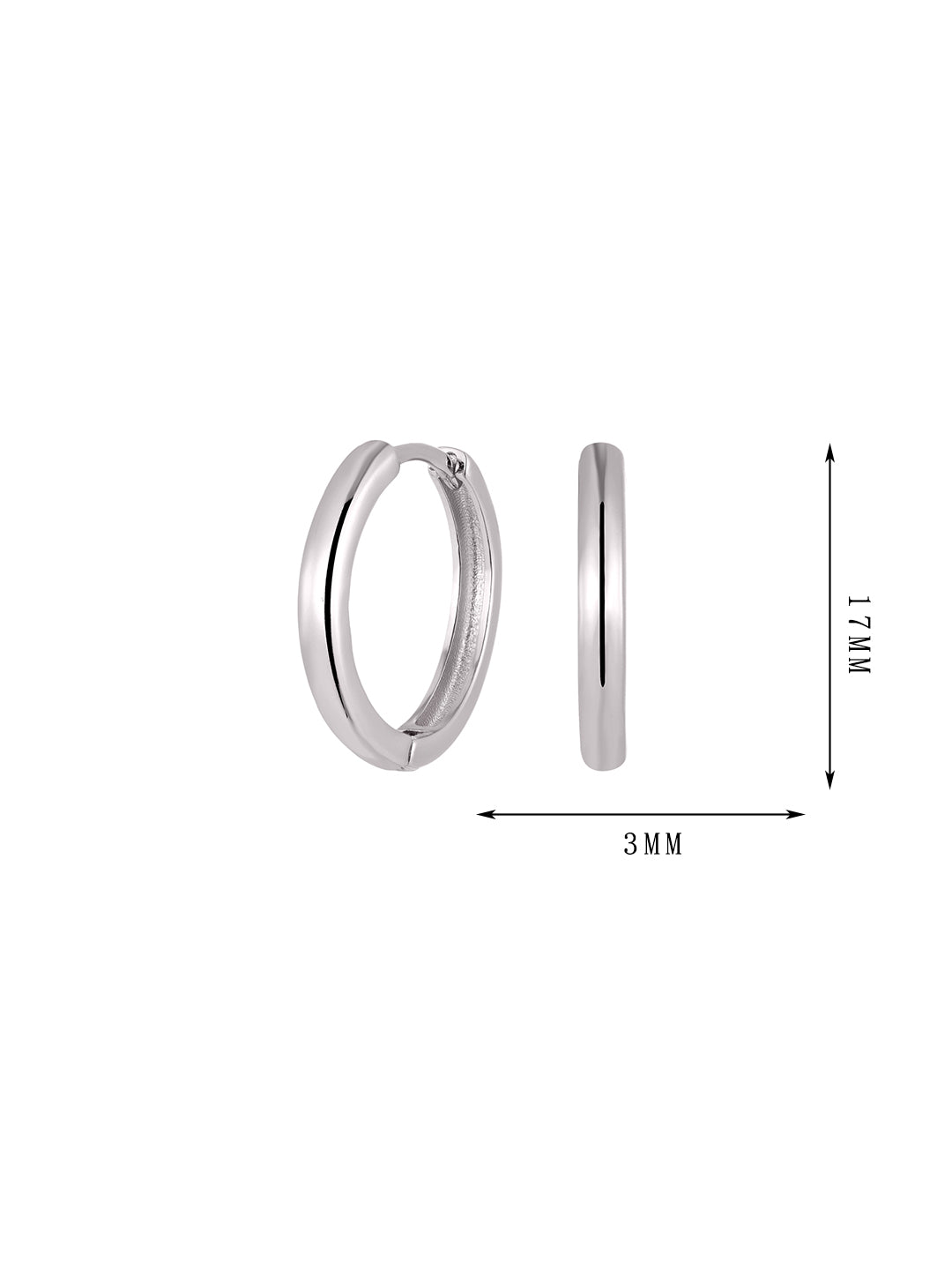 The sixth set of ring-inlaid zircon earrings. - Lyra