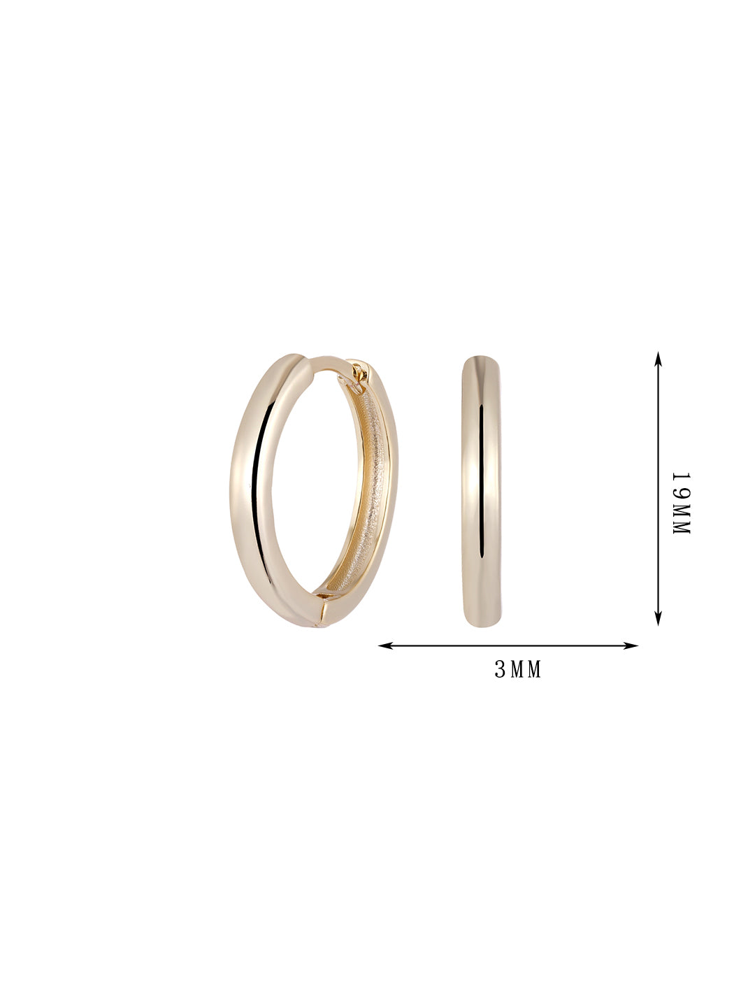 The sixth set of ring-inlaid zircon earrings. - Lyra