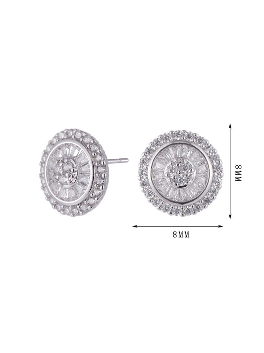 Three sizes of round shield-shaped earrings, a niche and unique style - Lyra
