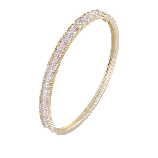 High quality bracelets, wholesale purchase, white zircon embellishment - Lyra