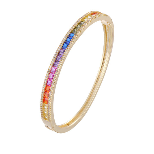 High quality bracelets, wholesale purchase, colorful zircon embellishment - Lyra