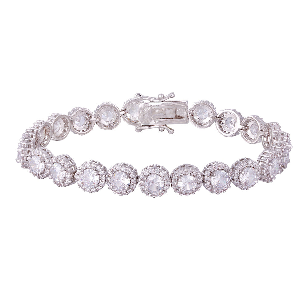 Wholesale 18K gold zircon bracelet, original design, versatile style, women's gift - Lyra